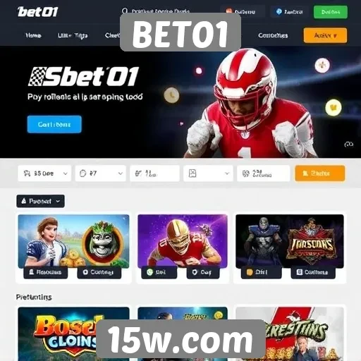 Análise das opções de jogos disponíveis no BET01