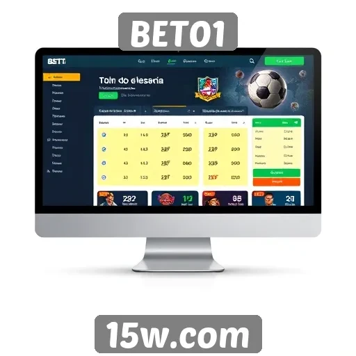 Interface do usuário do BET01 é intuitiva e acessível
